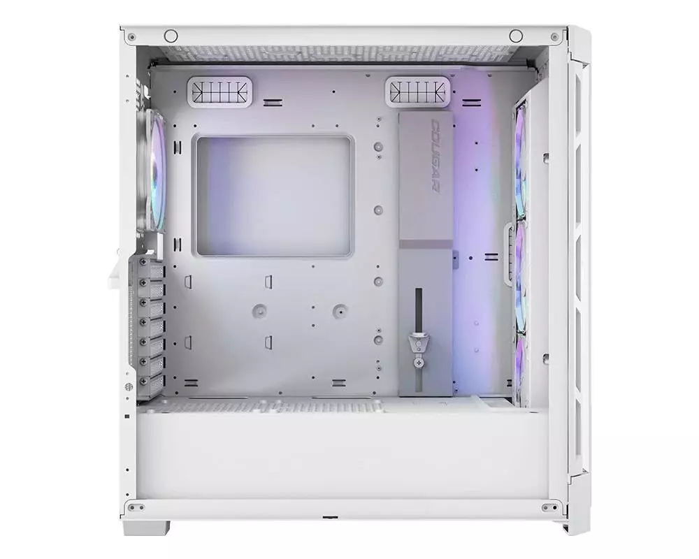Кутия COUGAR DUOFACE PRO RGB White Mid-Tower