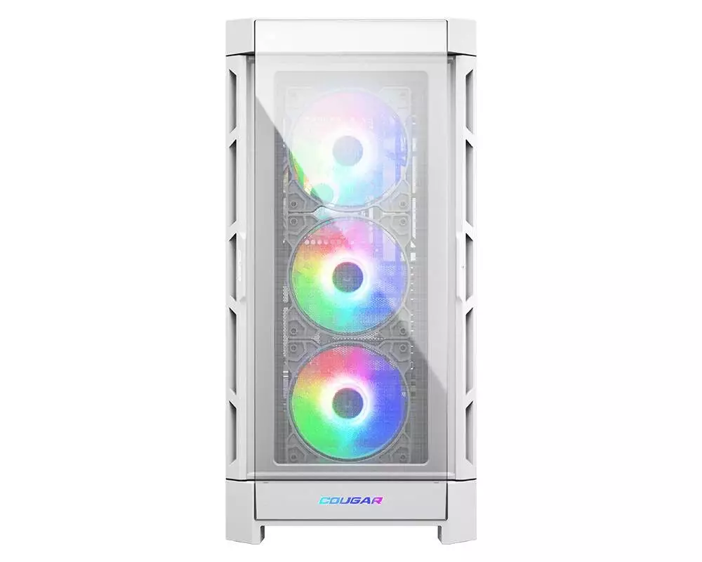 Кутия COUGAR DUOFACE PRO RGB White Mid-Tower