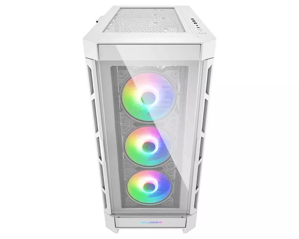 Кутия COUGAR DUOFACE PRO RGB White Mid-Tower