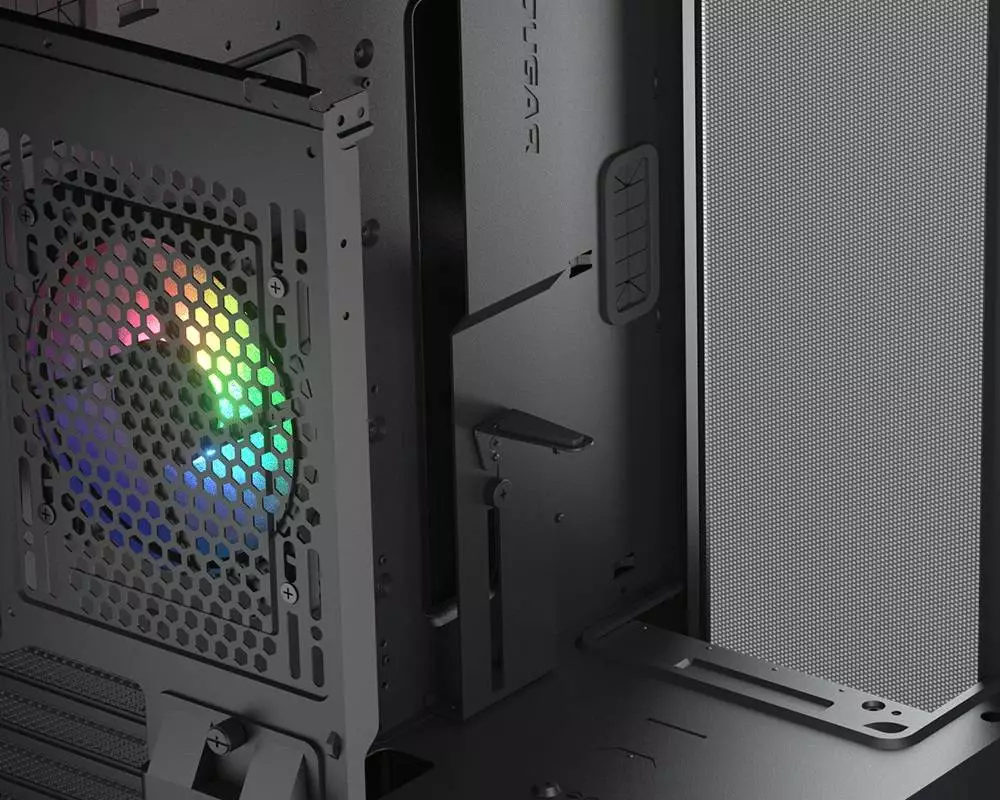Кутия COUGAR DUOFACE PRO RGB Black Mid-Tower