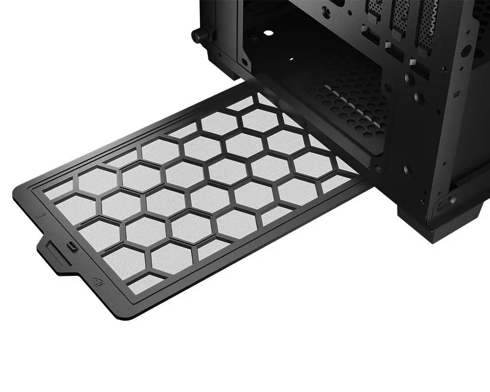 Кутия COUGAR DUOFACE PRO RGB Black Mid-Tower