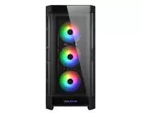 Кутия COUGAR DUOFACE PRO RGB Black Mid-Tower