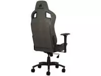 Геймърски стол CORSAIR T3 RUSH Fabric Gaming Chair - Charcoal -  CF-9010029-WW