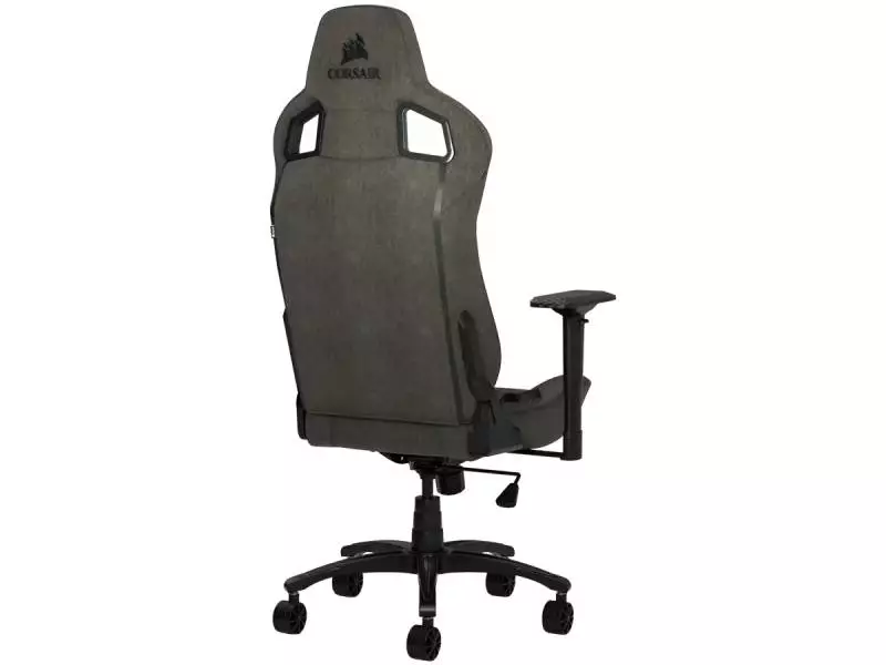 Геймърски стол CORSAIR T3 RUSH Fabric Gaming Chair - Charcoal -  CF-9010029-WW