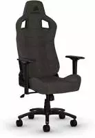 Геймърски стол CORSAIR T3 RUSH Fabric Gaming Chair - Charcoal -  CF-9010029-WW