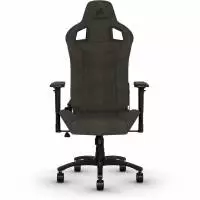 Геймърски стол CORSAIR T3 RUSH Fabric Gaming Chair - Charcoal -  CF-9010029-WW
