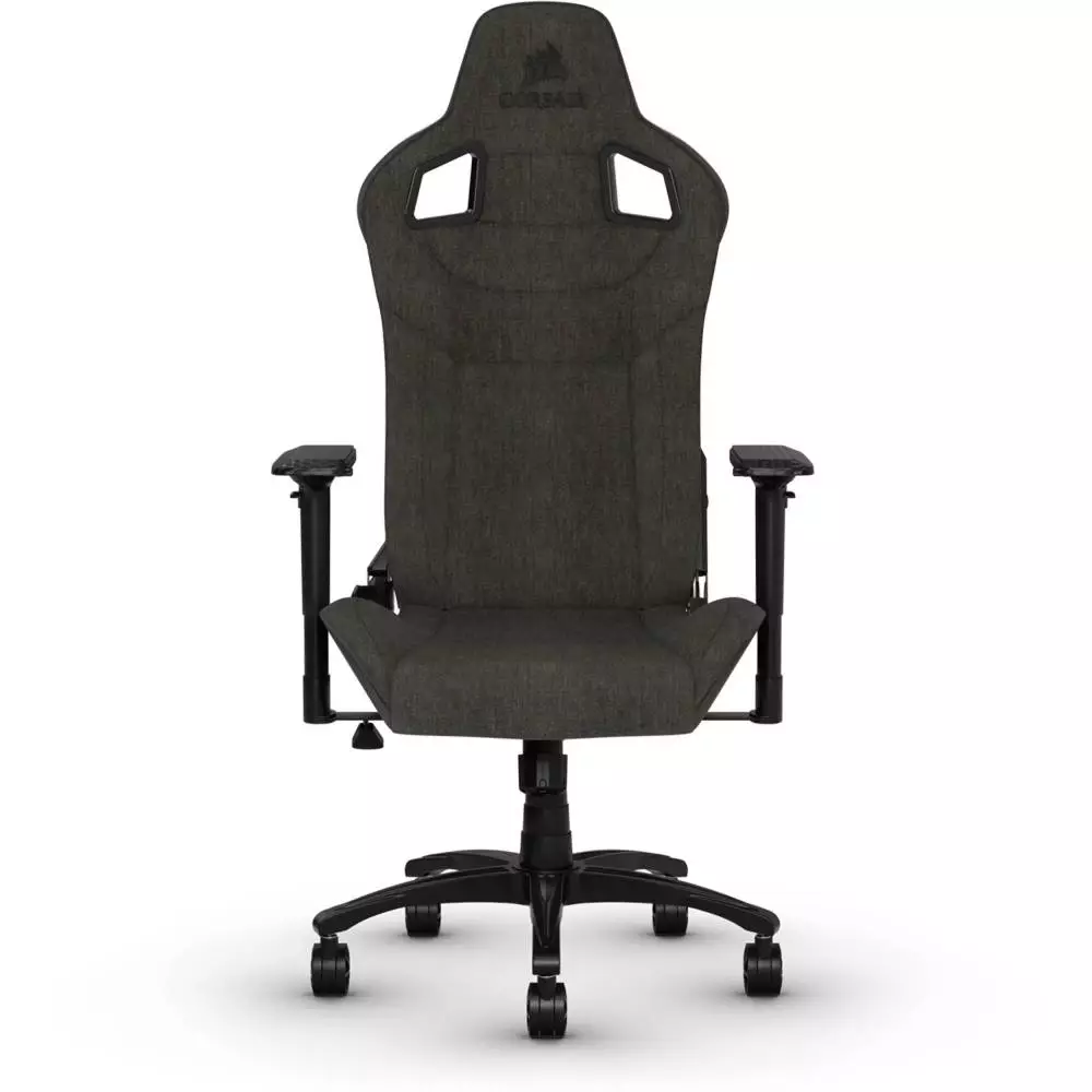 Геймърски стол CORSAIR T3 RUSH Fabric Gaming Chair - Charcoal -  CF-9010029-WW