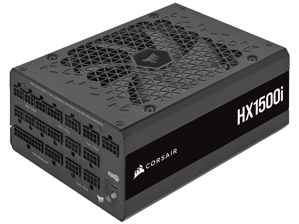 Захранване Corsair HX1500i (1500W) 80 Plus Platinum PSU ATX 3.0, PCIe 5.0 - CP-9020261-EU