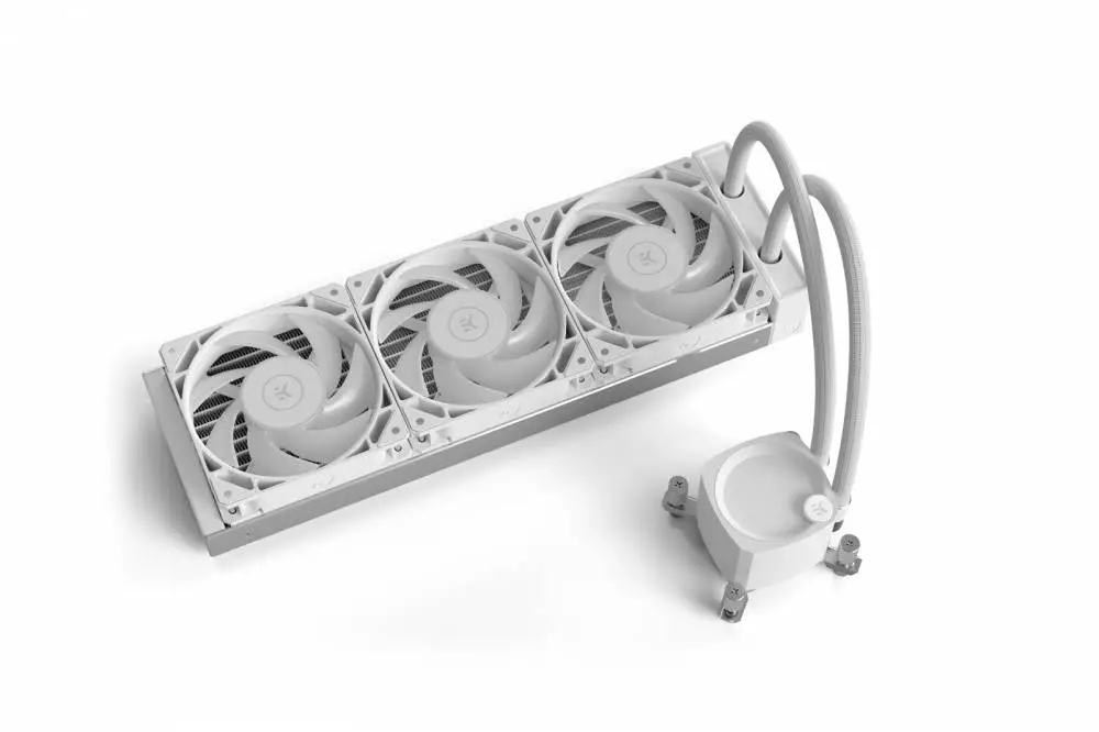 Водно охлаждане за процесор EK-Nucleus AIO CR360 Lux D-RGB - White