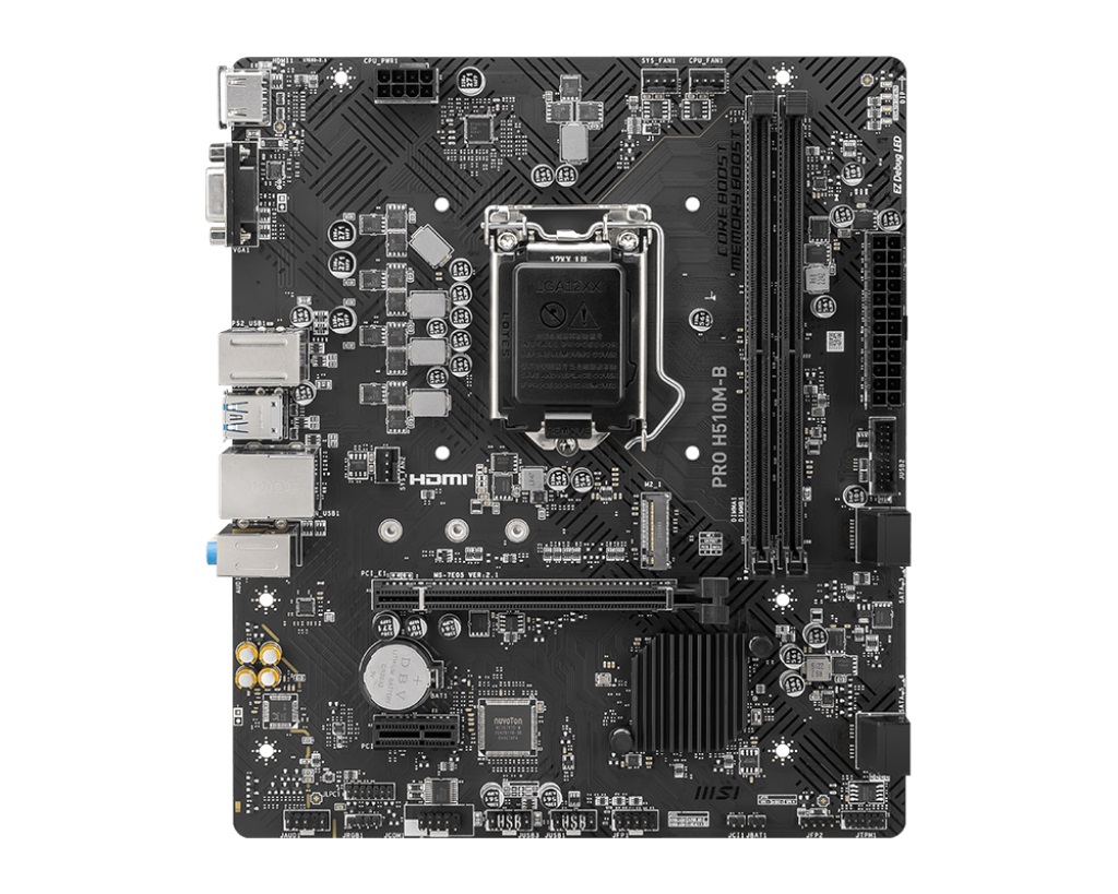 Дънна платка MSI PRO H510M-B LGA1200