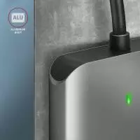 Четец за карти памет Aluminum high-speed USB-C 3.2 Gen 1 memory card reader. 3 slots, UHS-II.