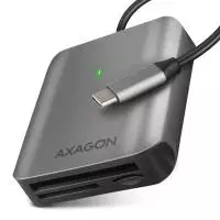 Четец за карти памет Aluminum high-speed USB-C 3.2 Gen 1 memory card reader. 3 slots, UHS-II.