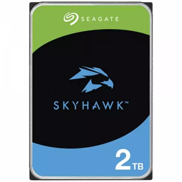Твърд диск Seagate SkyHawk Surveillance 2TB 3.5" 5400rpm SATA3 6Gb/s - ST2000VX017