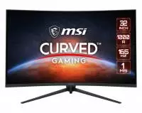 Монитор MSI OPTIX G321CQP, 31.5", VA, WQHD 2560x1440, 165Hz, 1ms, AMD FreeSync Premium 