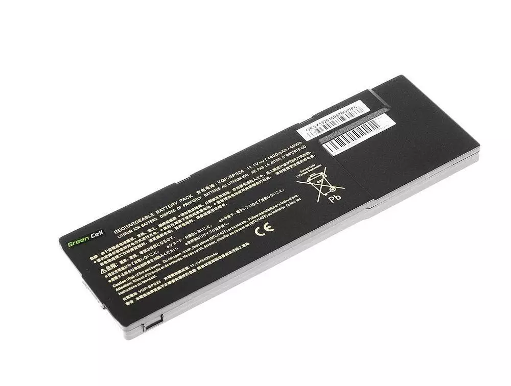 Батерия  за лаптоп Sony VAIO SVS13 PCG-41214M PCG-41215L VGPBPS24 11.1V 4400mAh GREEN CELL