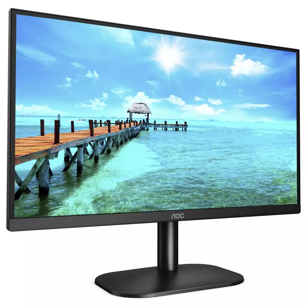 Монитор AOC 27B2QAM, 27", VA, FHD 1920x1080, 75Hz, 4ms, HDMI, VGA, DP
