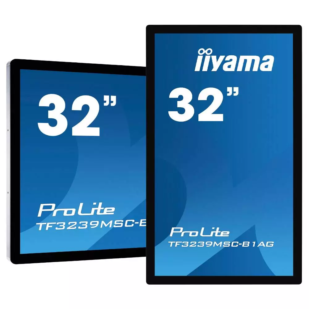 Tъч Дисплей IIYAMA ProLite TF3239MSC-B1AG 31.5", VA, FHD 1920x1080, 60Hz, 8ms, VGA, HDMI, DisplayPort, RS232, LAN