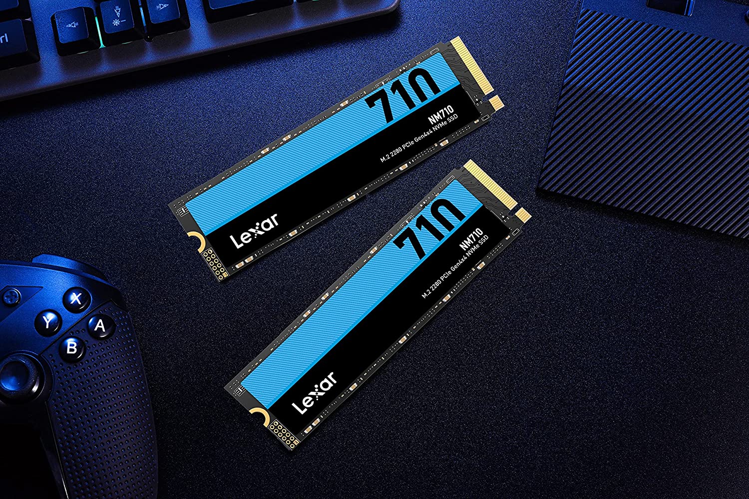 Диск SSD Lexar NM710, 2TB High Speed M.2 2280 NVMe PCIe Gen 4 x4 - LNM710X002T-RNNNG