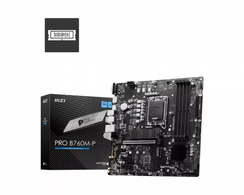 Дънна платка MSI PRO B760M-P DDR5 LGA1700
