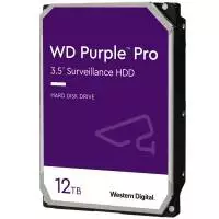 Твърд диск WD Purple Pro Video Surveillance 12TB, 3.5", 256MB, 7200rpm, SATA 6Gb/s - WD121PURP