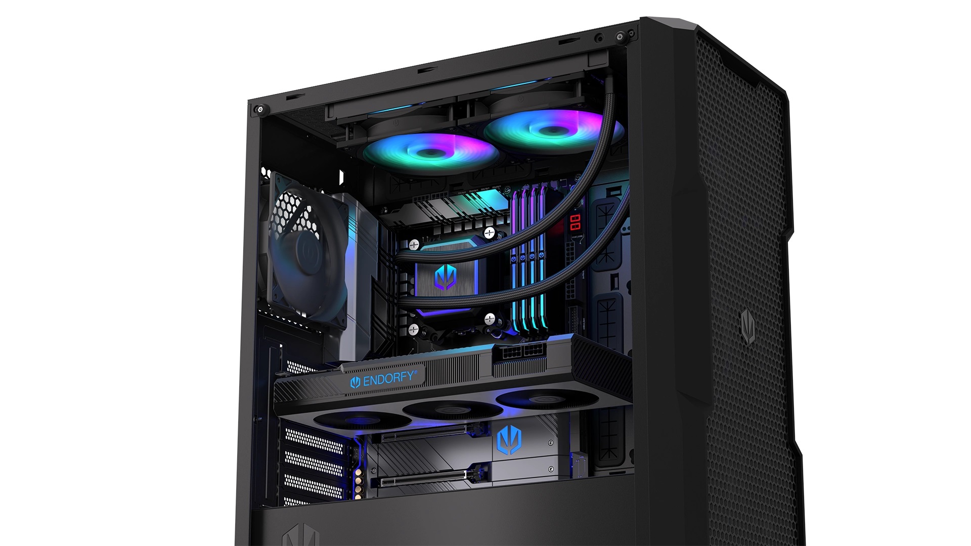 Водно охлаждане за процесор Endorfy Navis F240 ARGB Liquid Cooler - EY3B004