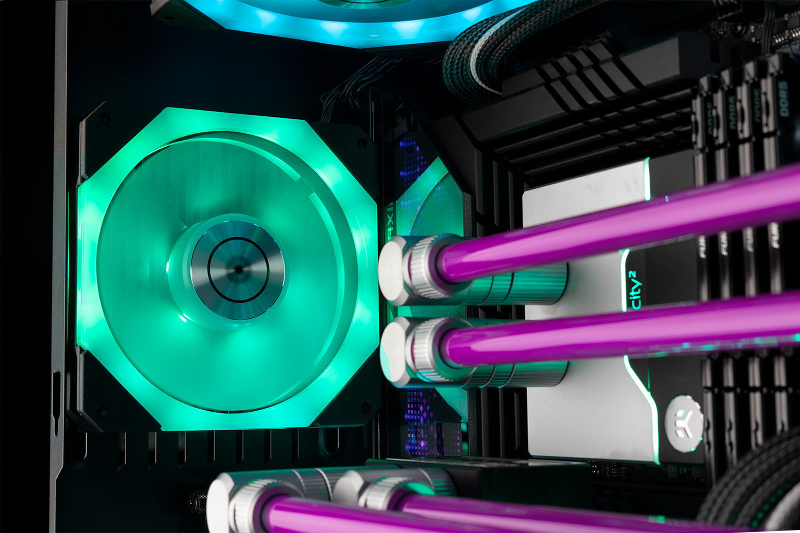 Вентилатор EK-Quantum Impulse 120 D-RGB - Black (400-1800rpm)
