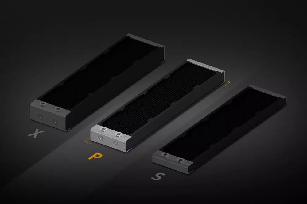 Радиатор EK-Quantum Surface P280M X-Flow - Black