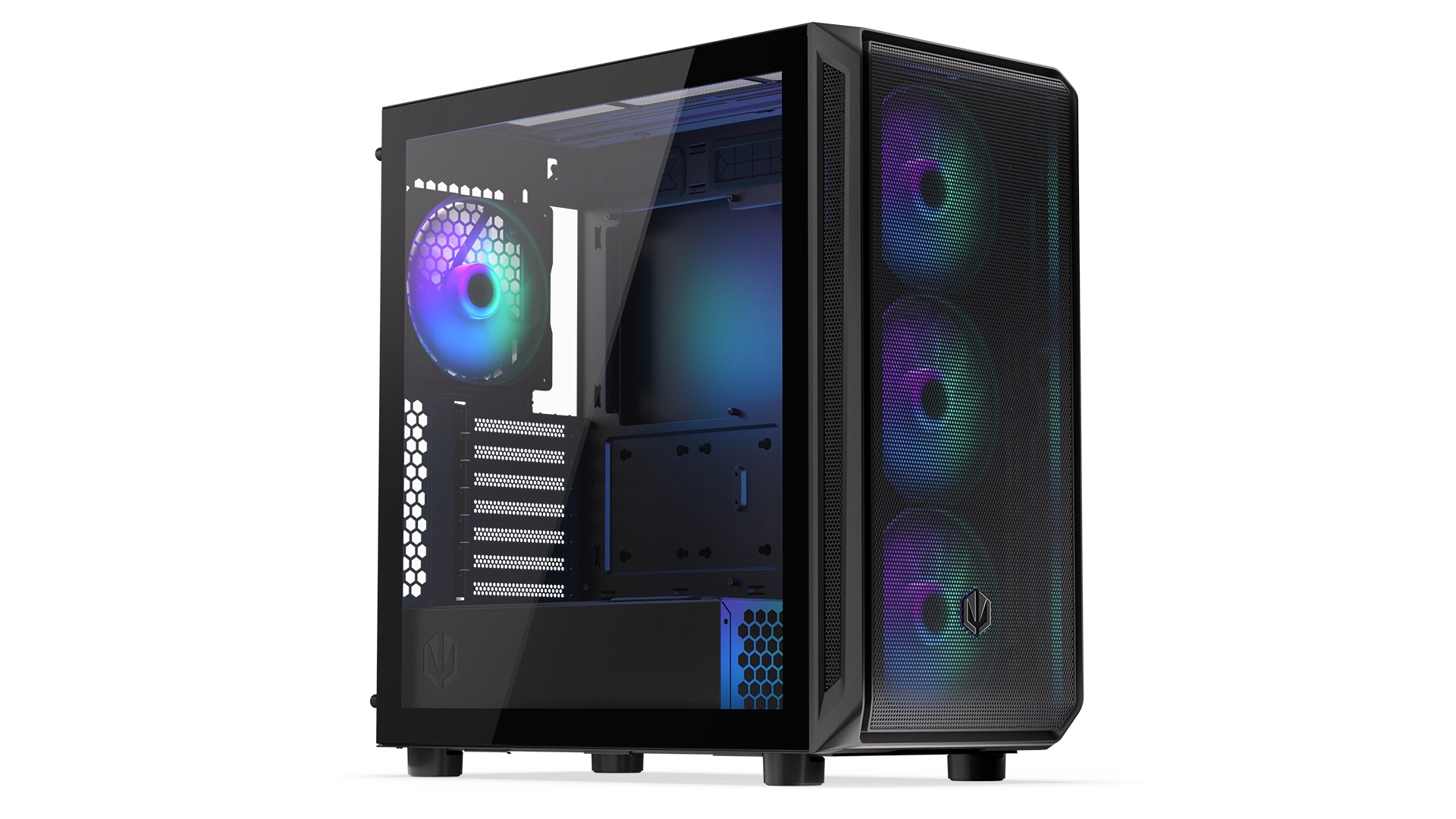 ENDORFY Arx 700 ARGB, Case ATX Spazioso, 4x Ventole ARGB Da 140