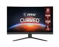 Монитор MSI G32C4X Curved Gaming. 31.5", VA, FHD 1920x1080, 250Hz, 1ms, HDR, AMD FreeSync Premium 