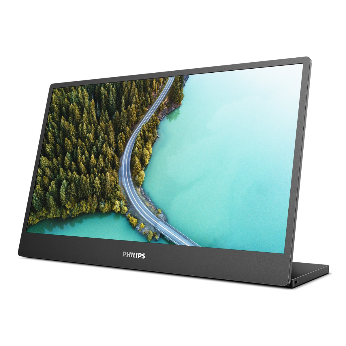 Монитор Philips 16B1P3302D/00, 15.6", IPS, FHD 1920x1080, 75Hz, 4ms, USB-C 