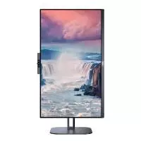 Монитор AOC 24V5CW/BK, 23.8", IPS, FHD 1920x1080, 75Hz, 1ms, HDMI, DP, USB-C, WebCam, AMD FreeSync