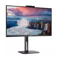 Монитор AOC 24V5CW/BK, 23.8", IPS, FHD 1920x1080, 75Hz, 1ms, HDMI, DP, USB-C, WebCam, AMD FreeSync