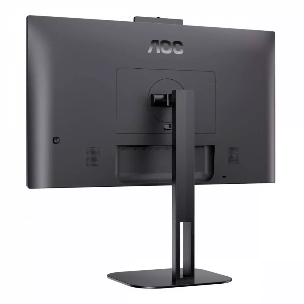 Монитор AOC 24V5CW/BK, 23.8", IPS, FHD 1920x1080, 75Hz, 1ms, HDMI, DP, USB-C, WebCam, AMD FreeSync