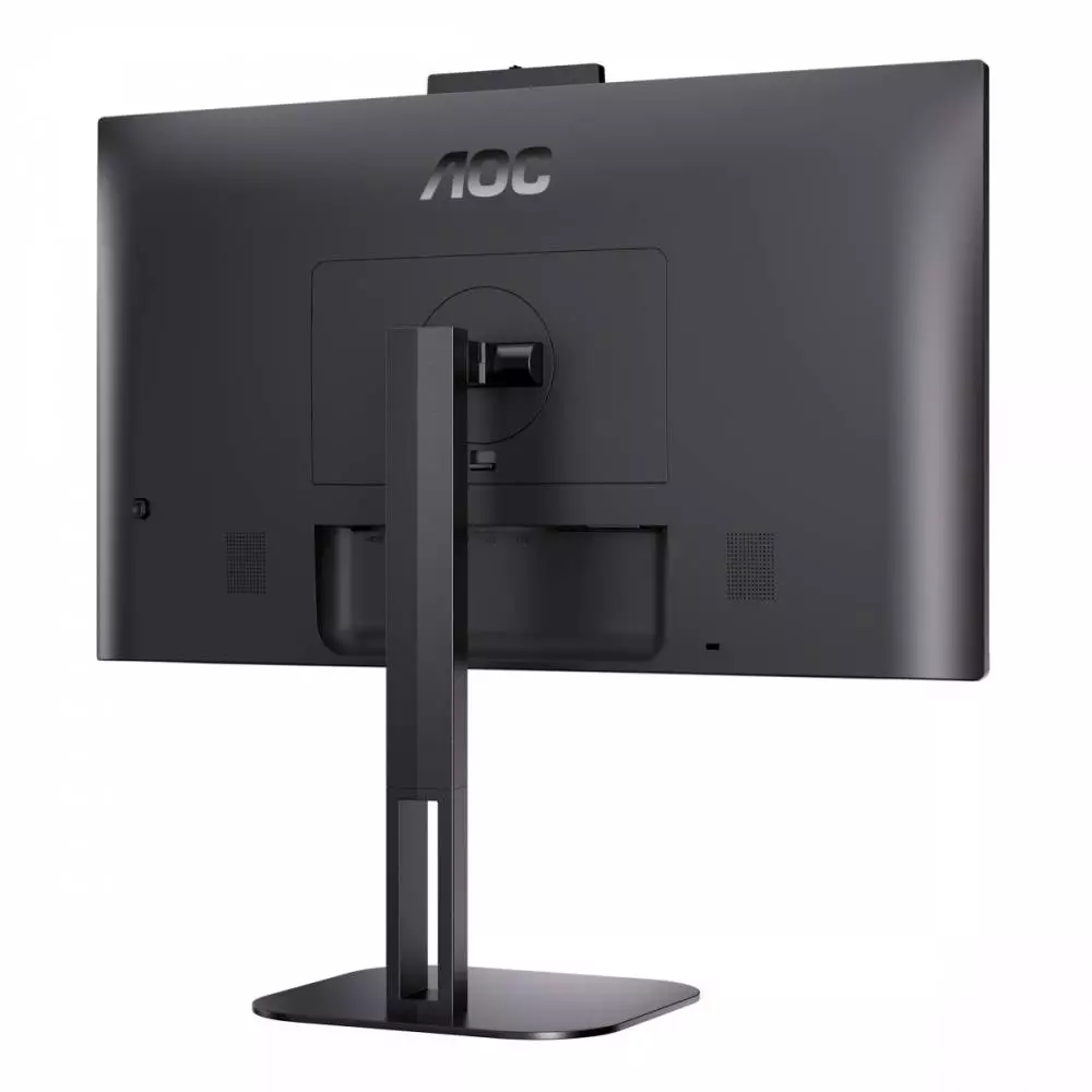 Монитор AOC 24V5CW/BK, 23.8", IPS, FHD 1920x1080, 75Hz, 1ms, HDMI, DP, USB-C, WebCam, AMD FreeSync