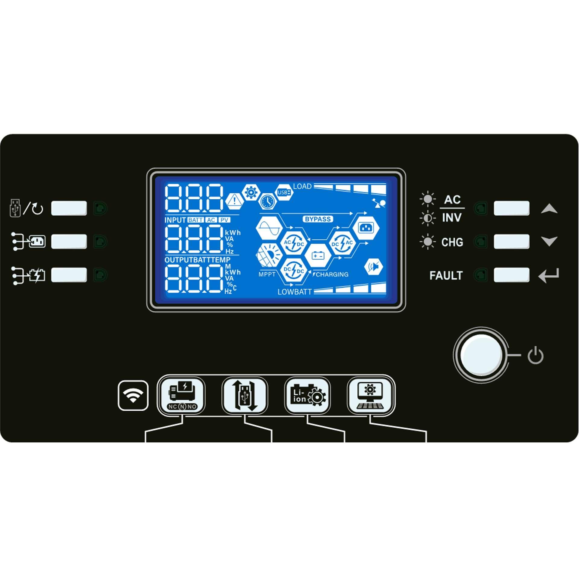 Соларен инвертор POWERWALKER 3600 LGT OFG/ 3600 W