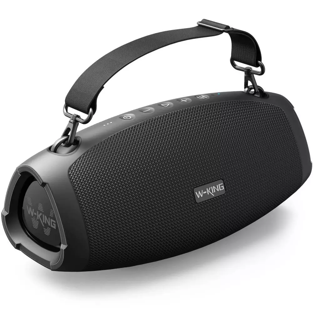W-King Блутут мобилна колонка Bluetooth Speaker - X10 Black- 70W