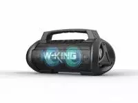 W-King Блутут мобилна парти колонка Bluetooth Party Speaker - D10 Black - 70W, Karaoke mic input, Light Show