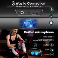 W-King Блутут мобилна парти колонка Bluetooth Party Speaker - D10 Black - 70W, Karaoke mic input, Light Show