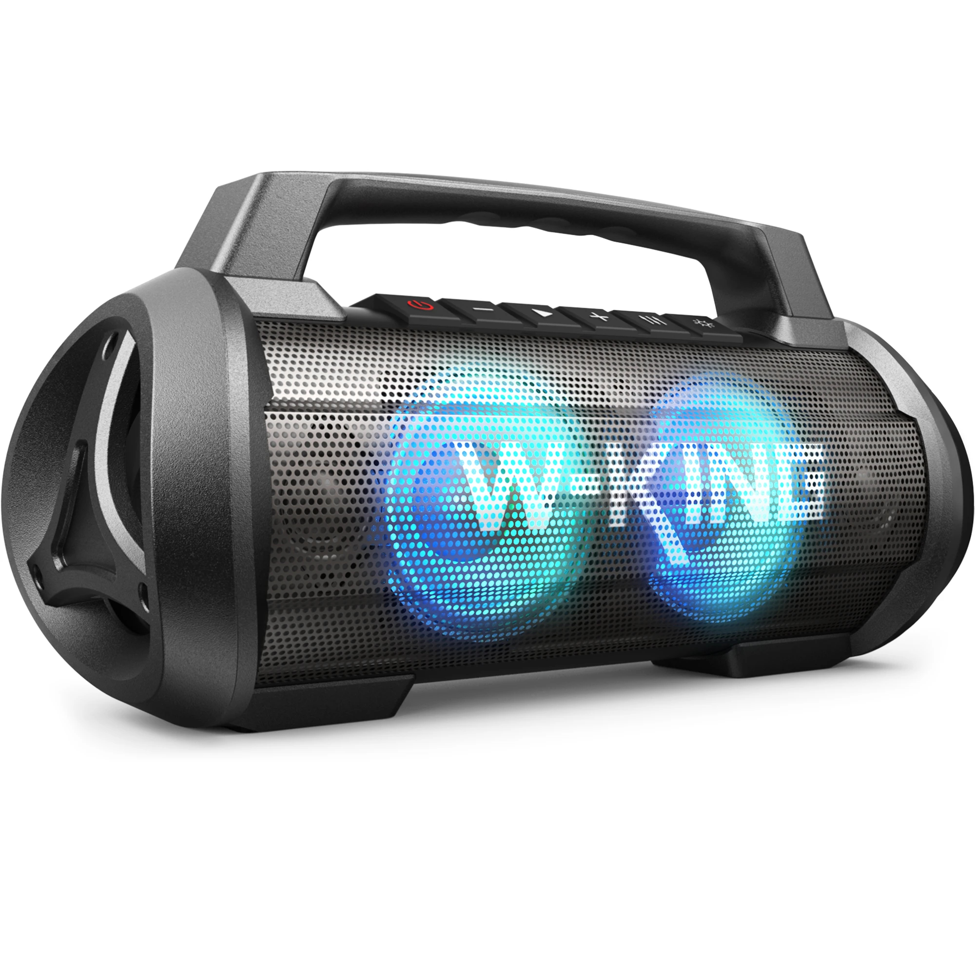 W-King Блутут мобилна парти колонка Bluetooth Party Speaker - D10 Black - 70W, Karaoke mic input, Light Show