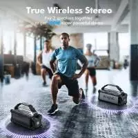 W-King Блутут мобилна колонка Bluetooth Speaker - D8 Black - 50W