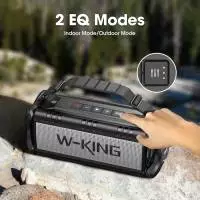 W-King Блутут мобилна колонка Bluetooth Speaker - D8 Black - 50W