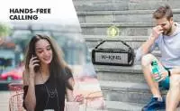 W-King Блутут мобилна колонка Bluetooth Speaker - D8 Black - 50W
