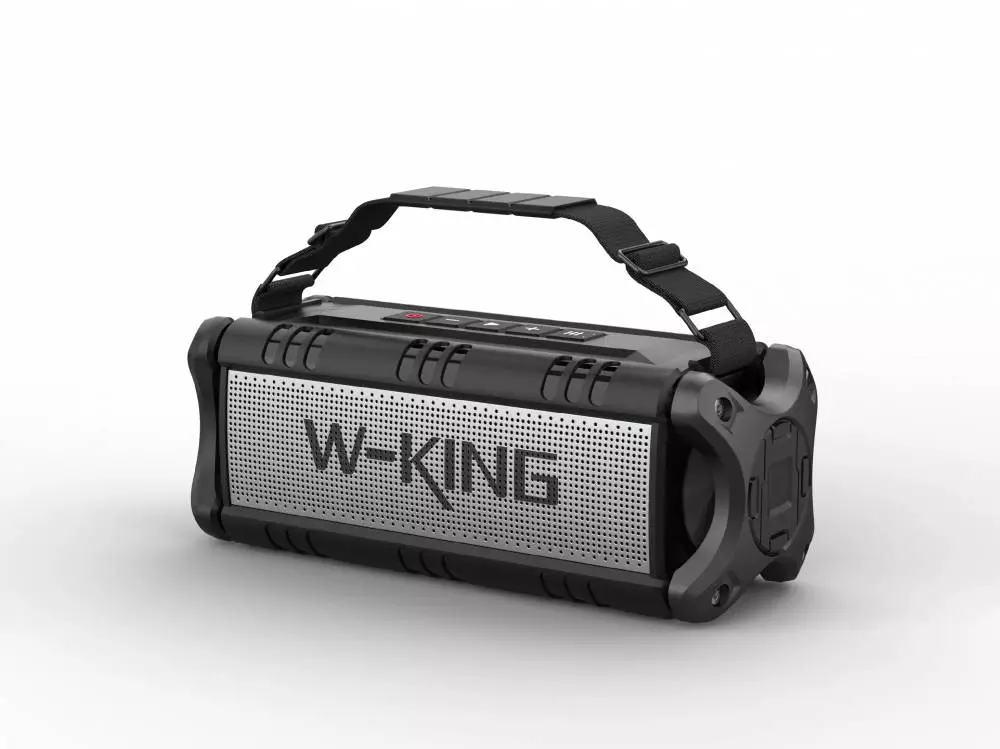 W-King Блутут мобилна колонка Bluetooth Speaker - D8 Black - 50W