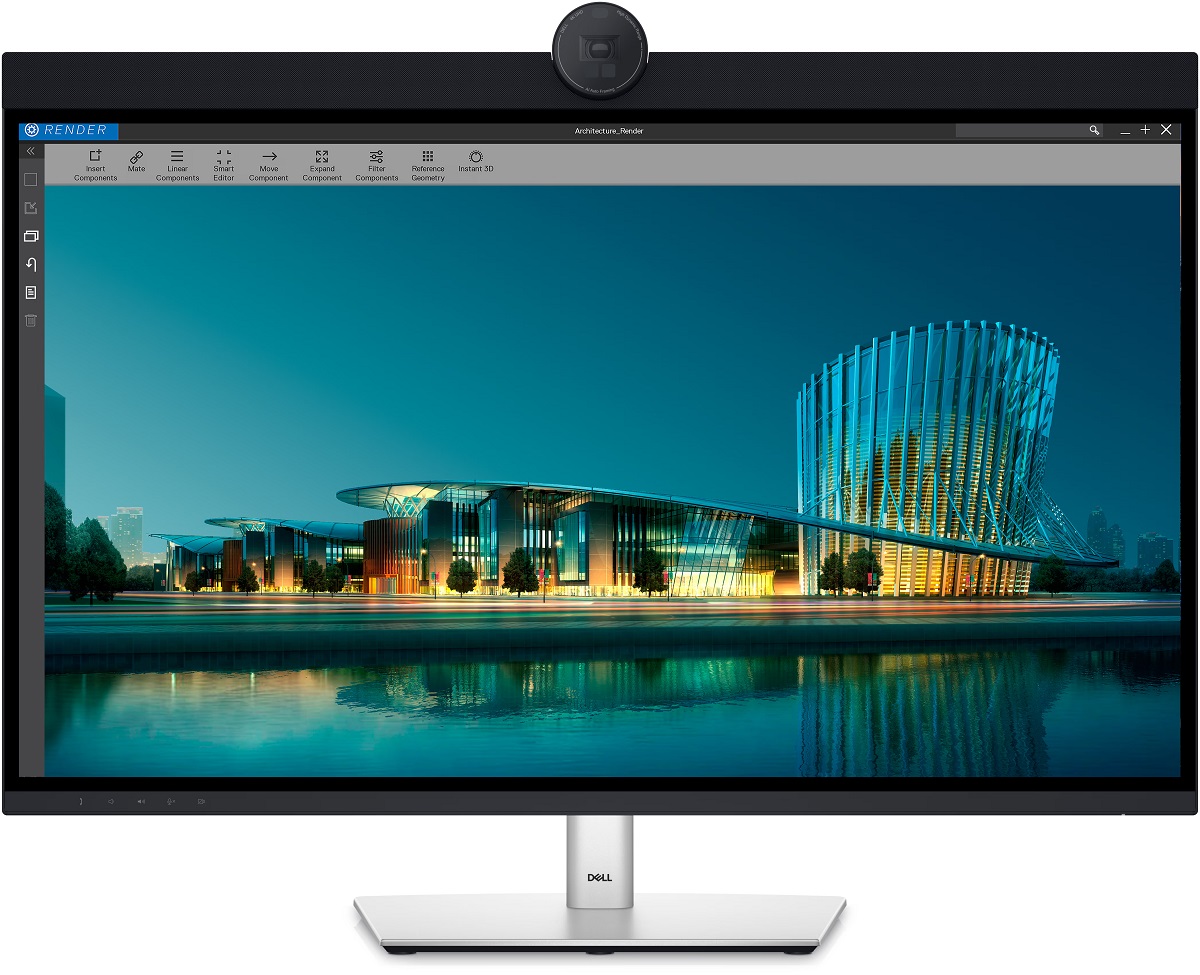 Монитор Dell UltraSharp ﻿U3224KBA, 32", IPS, 6K 6144x3456, 60Hz, 8ms, HDR 600, Thunderbolt, LAN, USB 