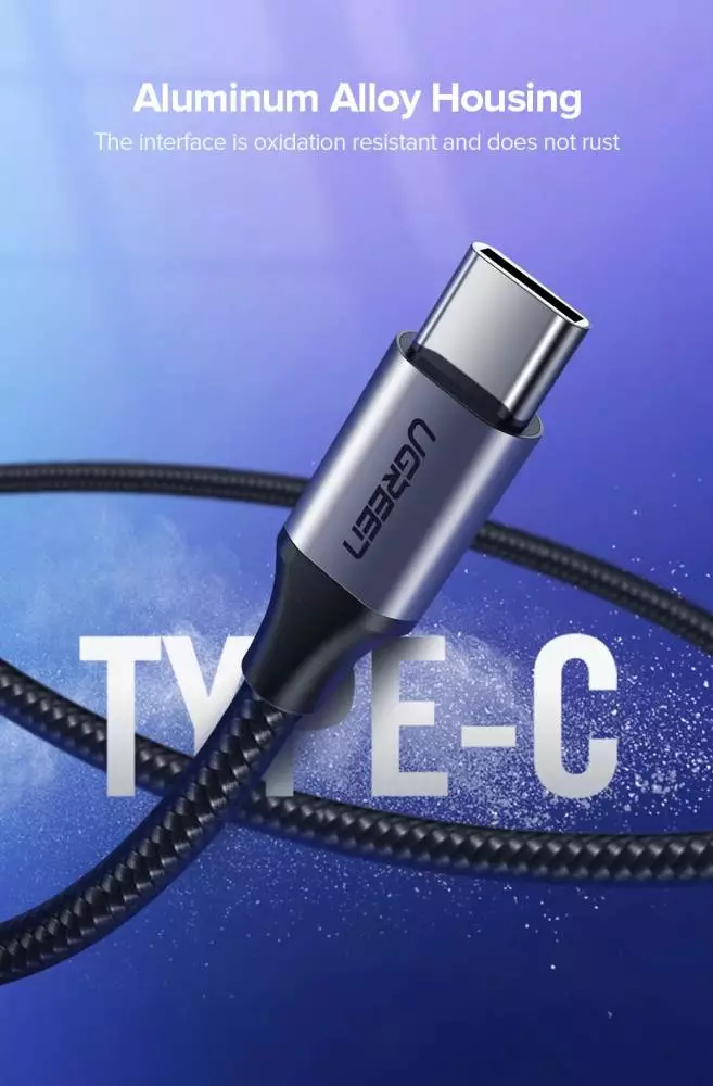 Ugreen кабел USB 2.0 Type A to Type-C US288, 1.5m - 60127