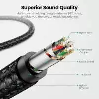 Ugreen кабел Cable Lighting to 3.5mm Male US315, 1m - 70509