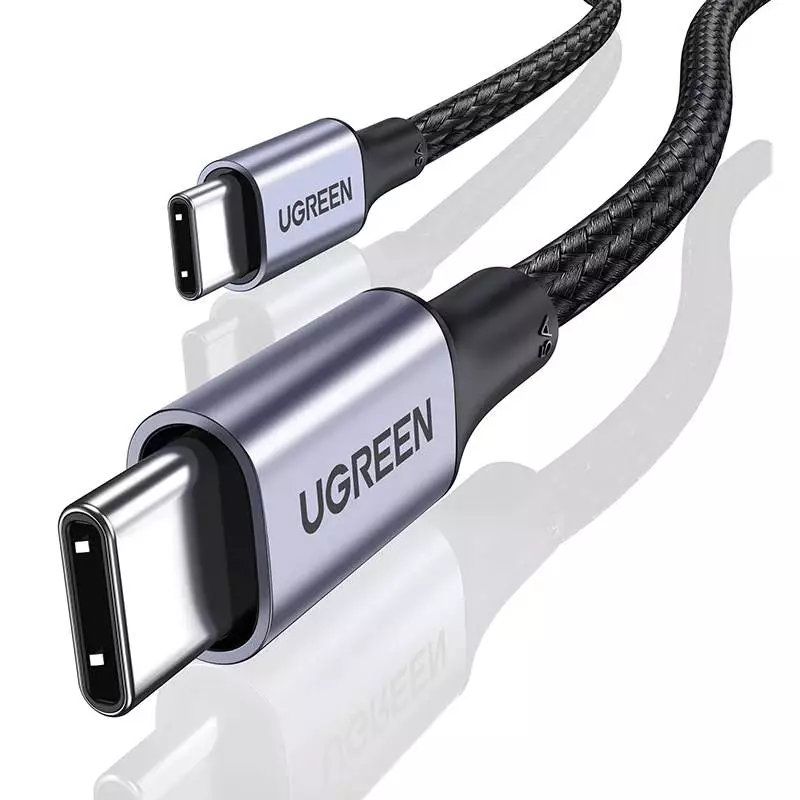 Ugreen кабел USB 2.0 Type-C М/М US316, 100W, 5A, 3m - 90120