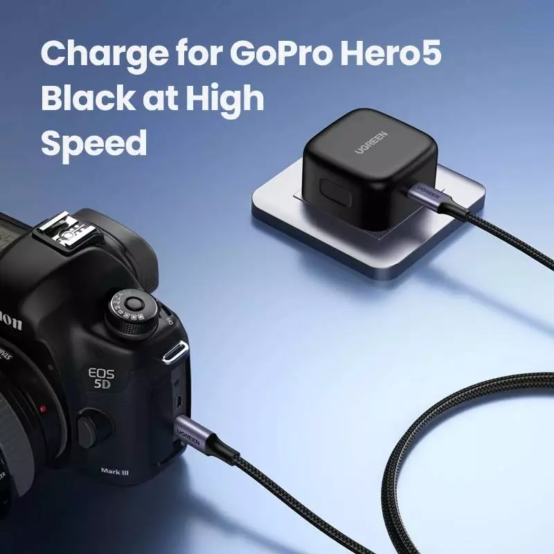 Ugreen кабел USB 2.0 Type-C М/М US316, 100W, 5A, 3m - 90120