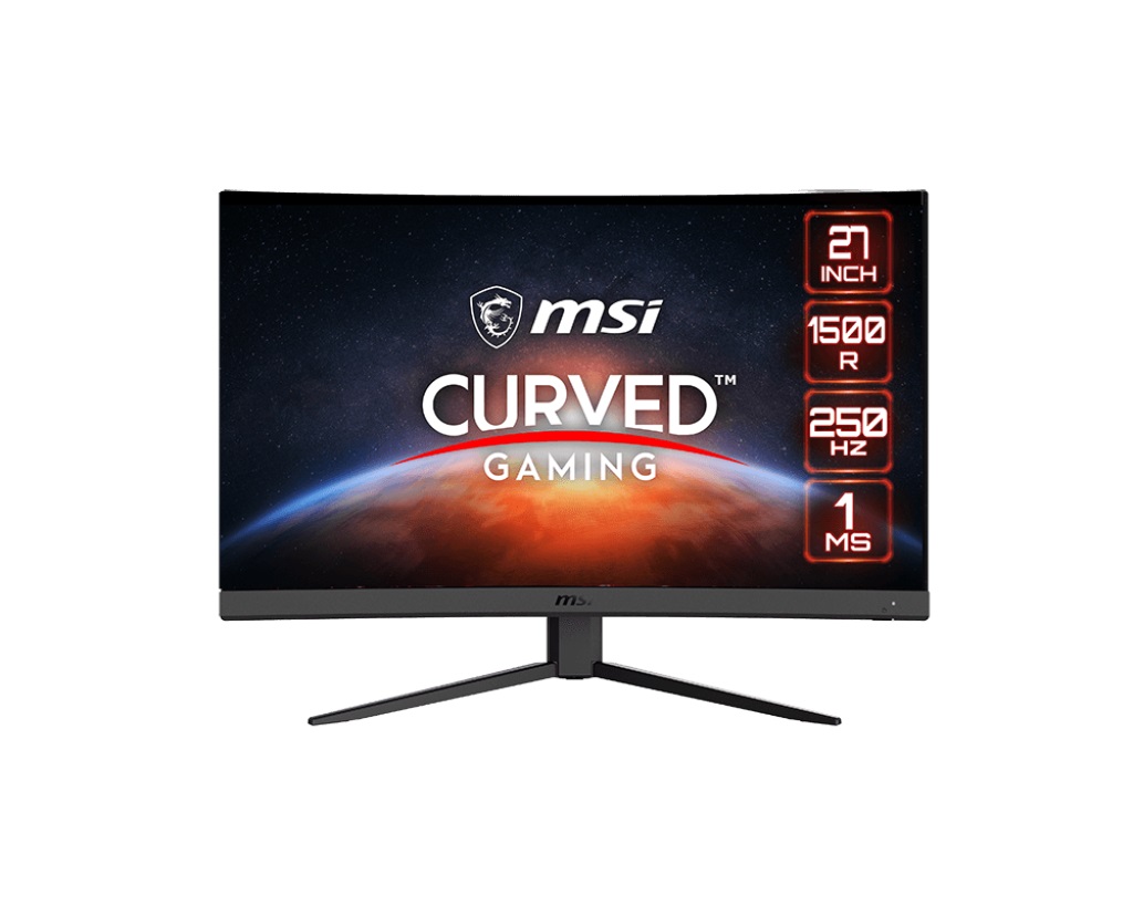 Монитор MSI G27C4X Gaming, 27" Curved, VA, FHD 1920x1080, 250Hz, 1ms, HDR, AMD FreeSync Premium