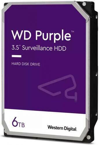 Твърд диск WD Purple Surveillance 4TB 3.5" 5400rpm 256MB SATA3 6Gb/s - WD43PURZ
